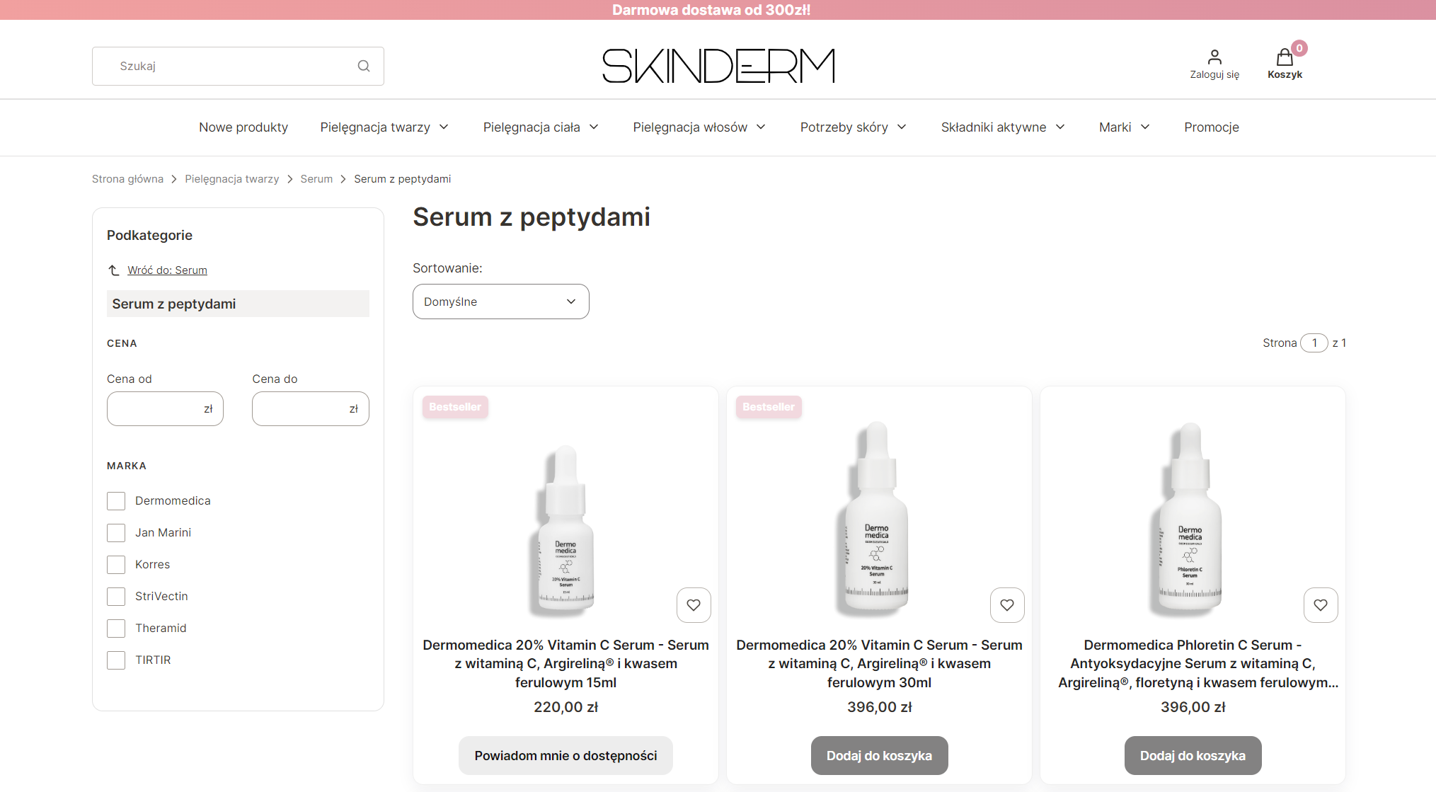Serum z peptydami a zmarszczki, jędrność i regeneracja skóry - czego można się spodziewać?