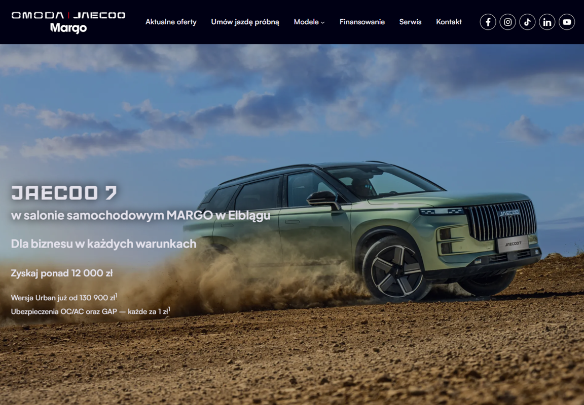 Na co zwrócić uwagę, porównując Jaecoo 7 z innymi SUV-ami?