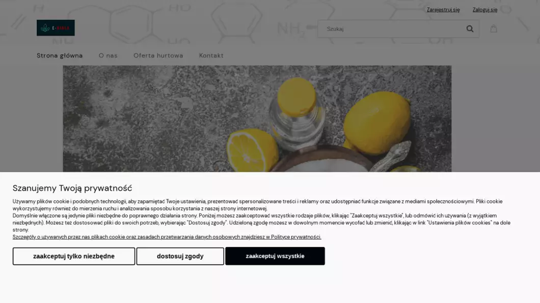Surowce chemiczne E-Biola