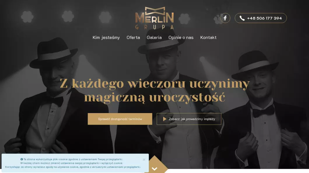 GRUPA MERLIN - DJ weselny, wodzirej na wesele
